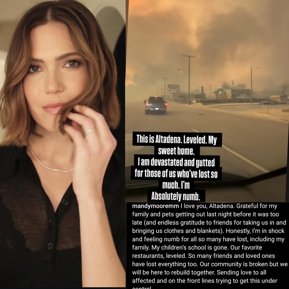 Philippine - Mandy Moore ‘devastated and gutted’ after evacuating from ...