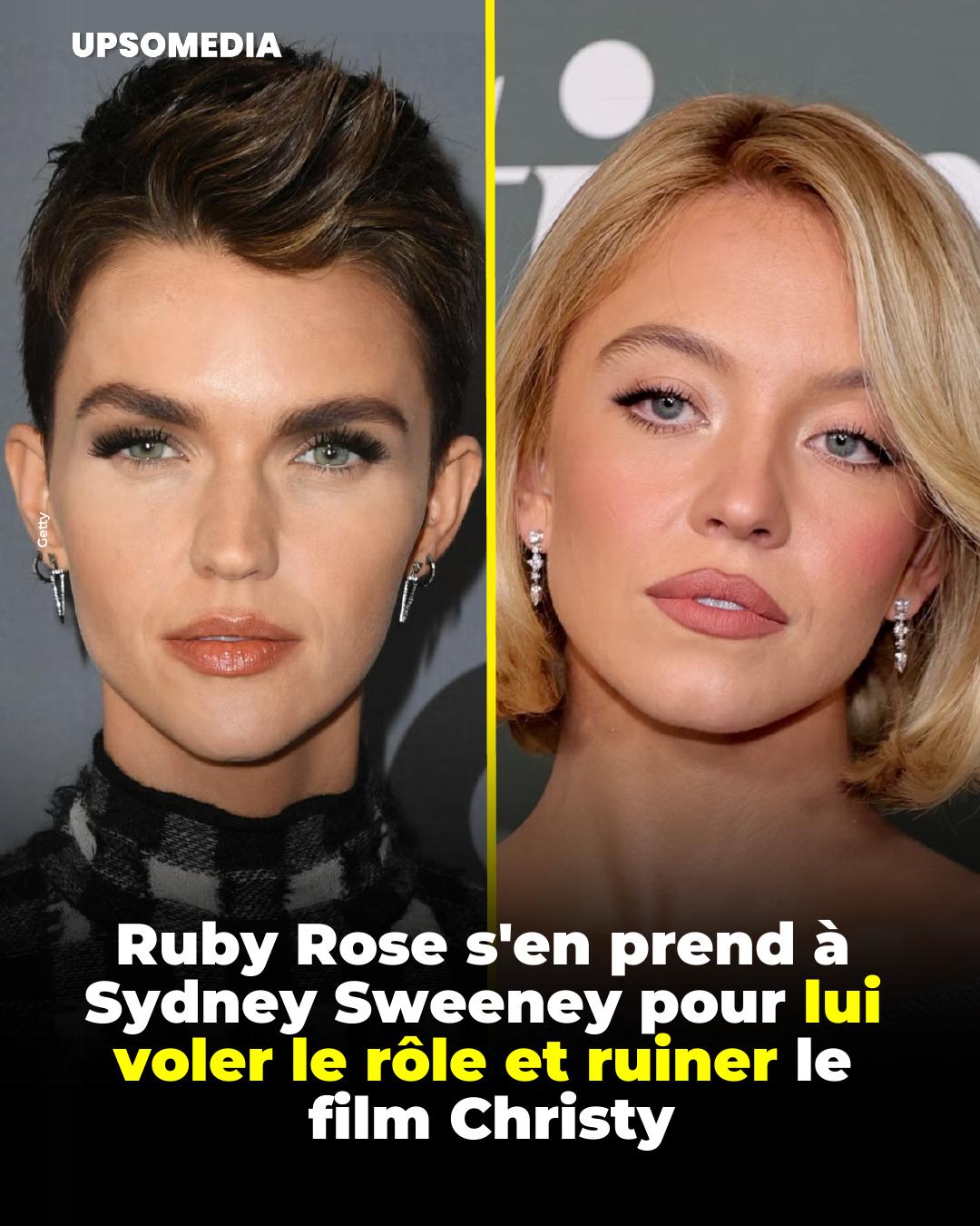Icônes - Ruby Rose a explosé contre Sydney Sweeney et le... | Facebook
