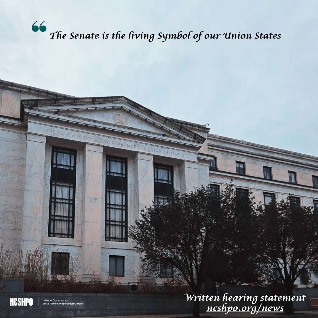 National Conference of State Historic Preservation Officers ...