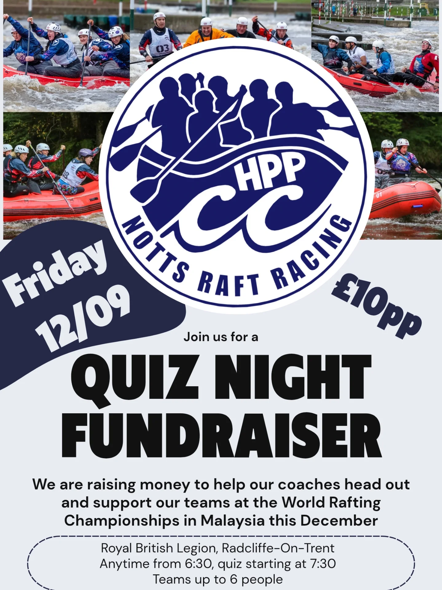 DATE FOR YOUR DIARY*****... - Notts Raft Racing - HPPCC | Facebook