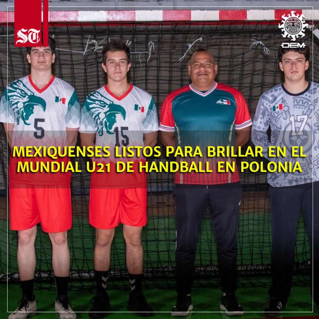 Sol - 🇲🇽🤾🏻 La selección mexicana de handball U21 ya se encuentra en ...