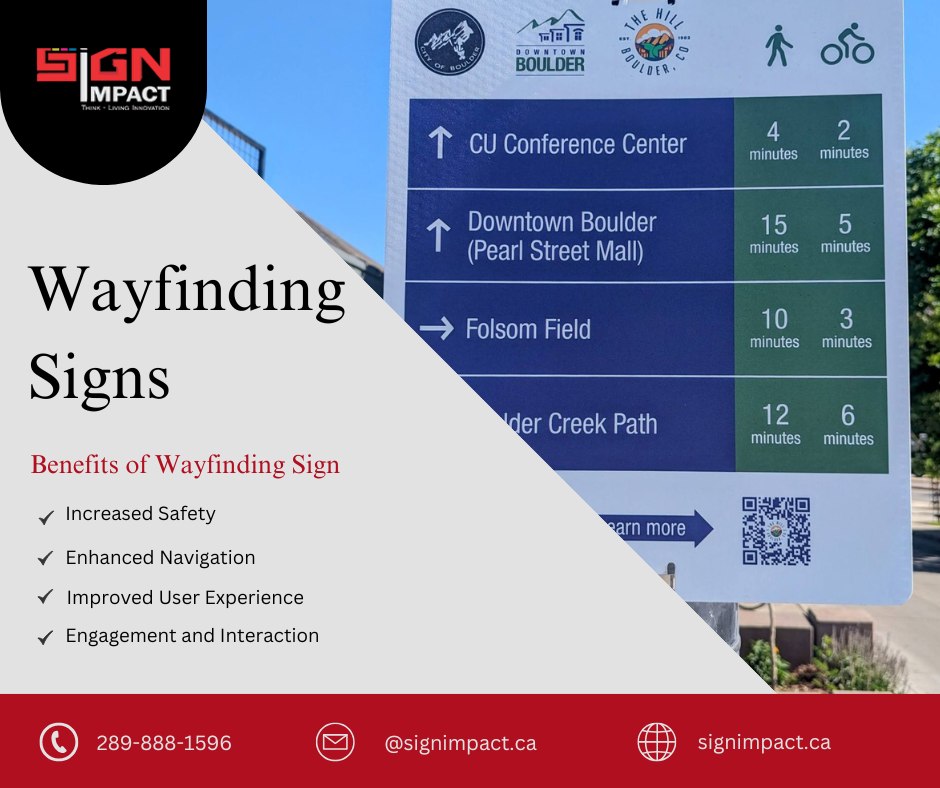 Signimpact - 🌟 Improve Navigation with Wayfinding Signs from SignImpact ...