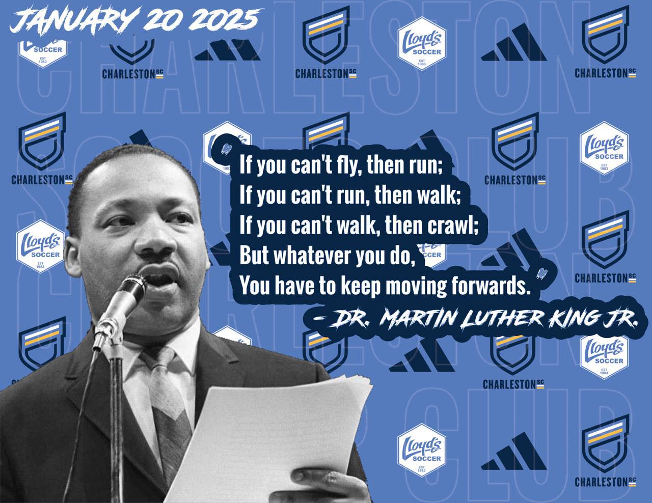 Charleston - Honoring the Dream! 🗣️ Today, we remember Dr. Martin ...