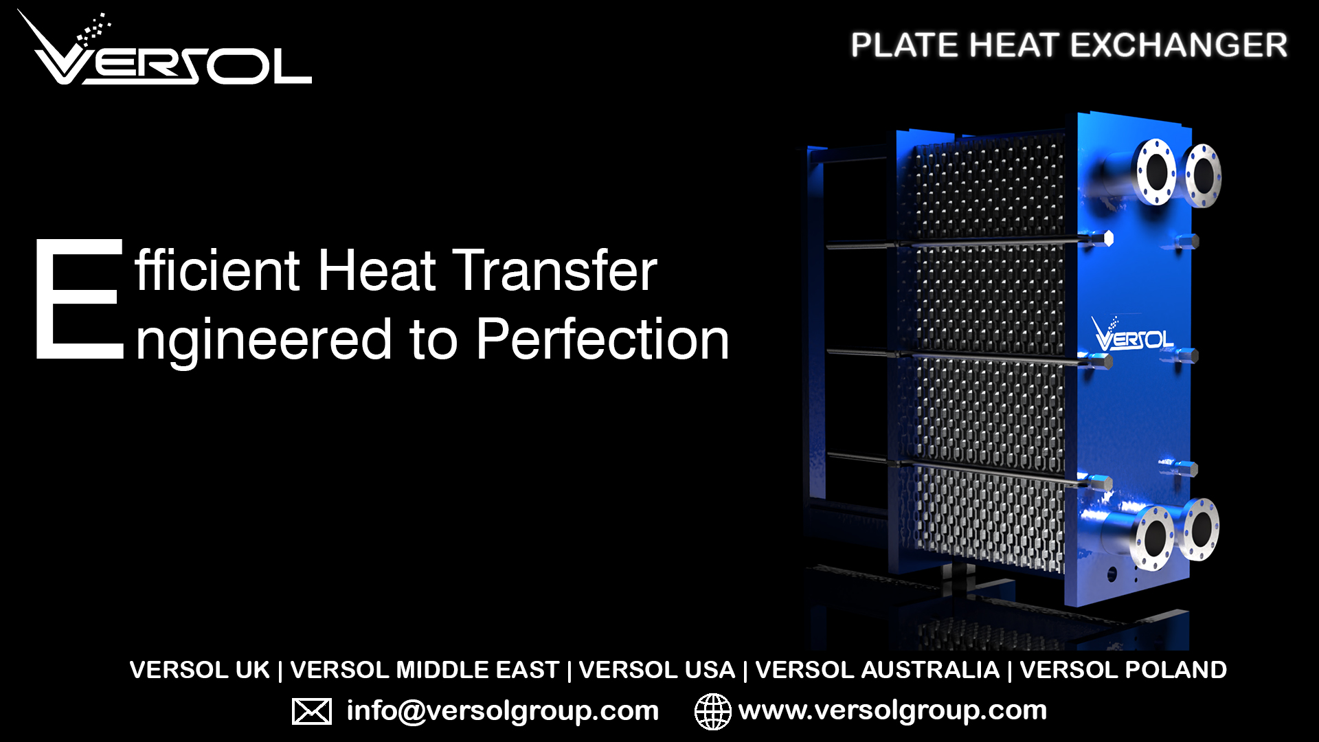 🔹 Our powerful and reliable VERSOL Plate Heat Exchangers🔹 From ...