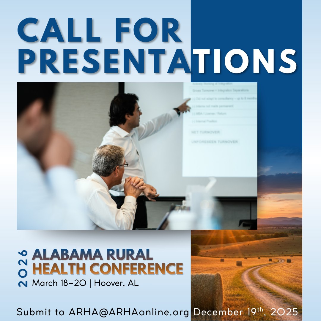 Alabama - The Alabama Rural Health Association is pleased to announce ...