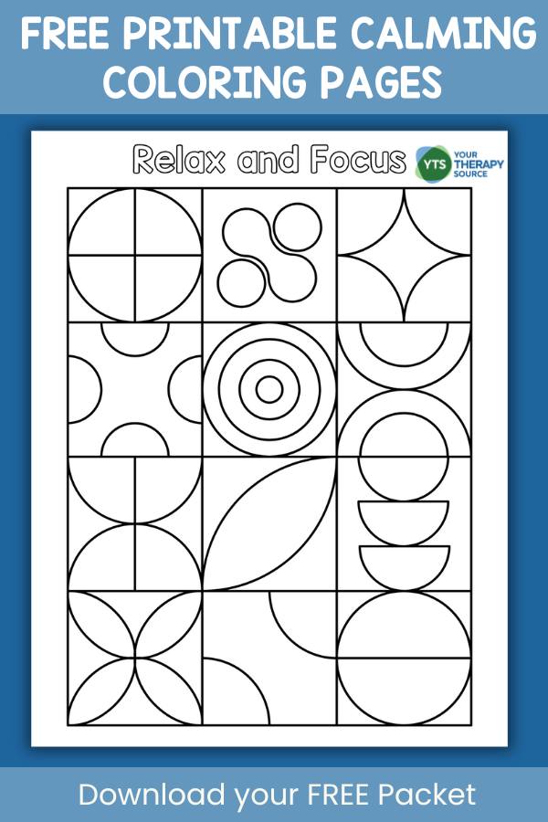 Your - 🖍️ Free Calming Coloring Packet 🎶 This free packet includes 8 ...