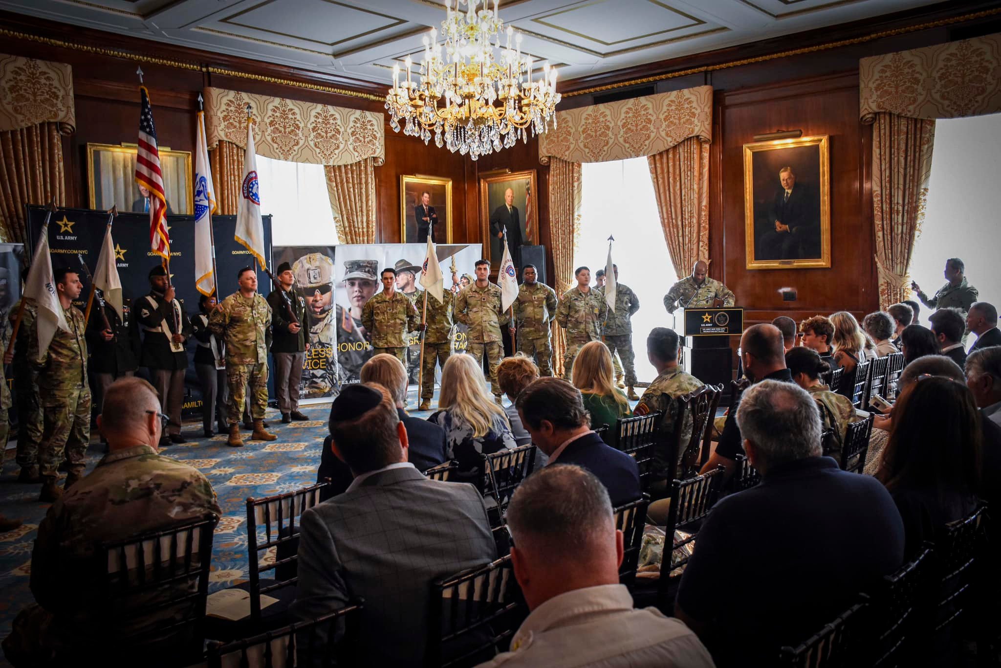 US - Today the U.S. Army NYC Recruiting Battalion held its Change of ...