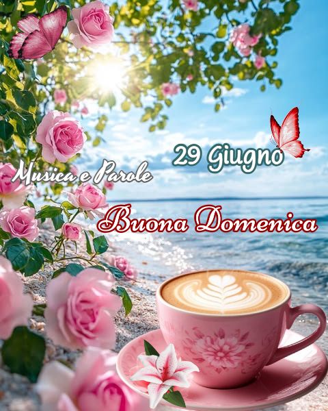 Musica e Parole - Buona Domenica a tutti 🌹 Buongiorno | Facebook