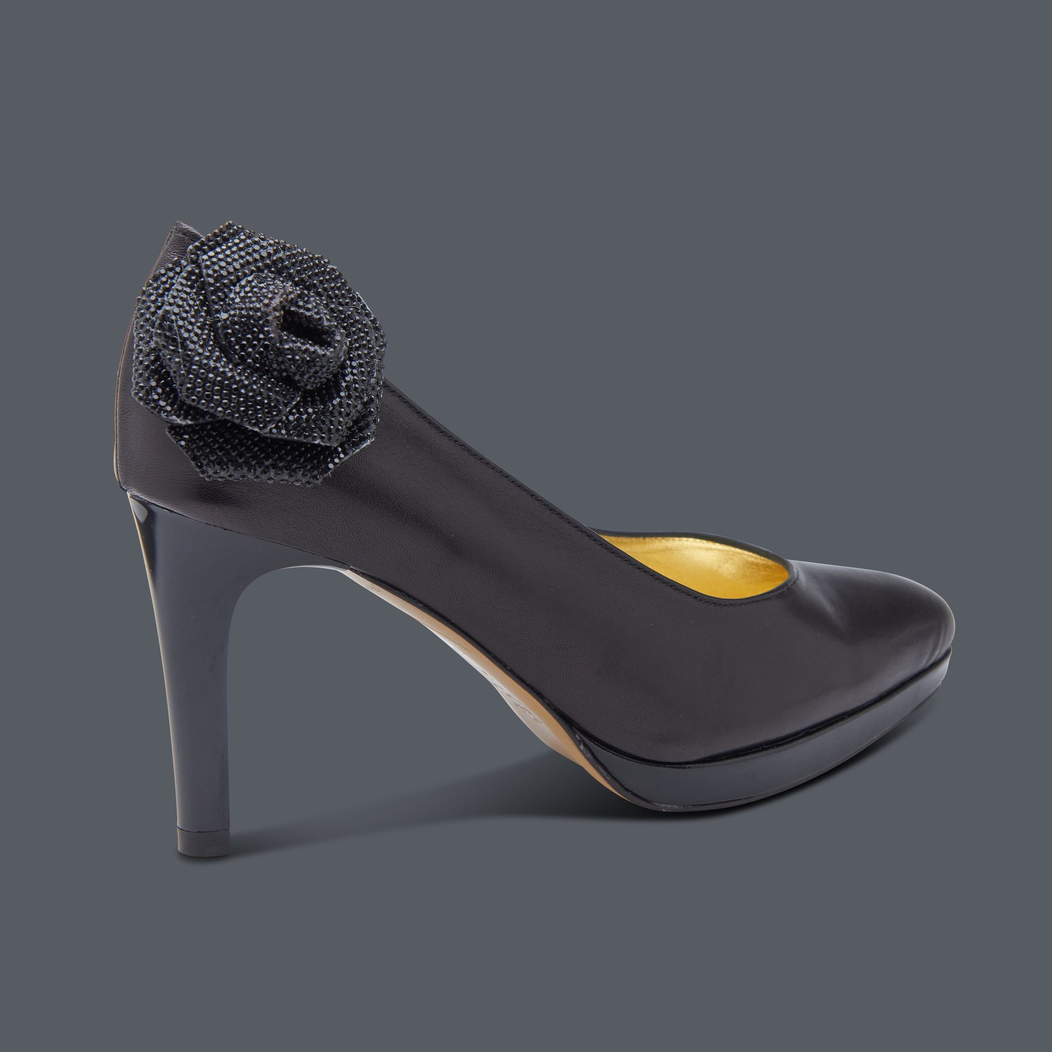 Escarpins AZUREE Cannes - Talons Aiguilles 8 Cm - Cuir - Pointure 36 - Translucide - Portés Une Fois
