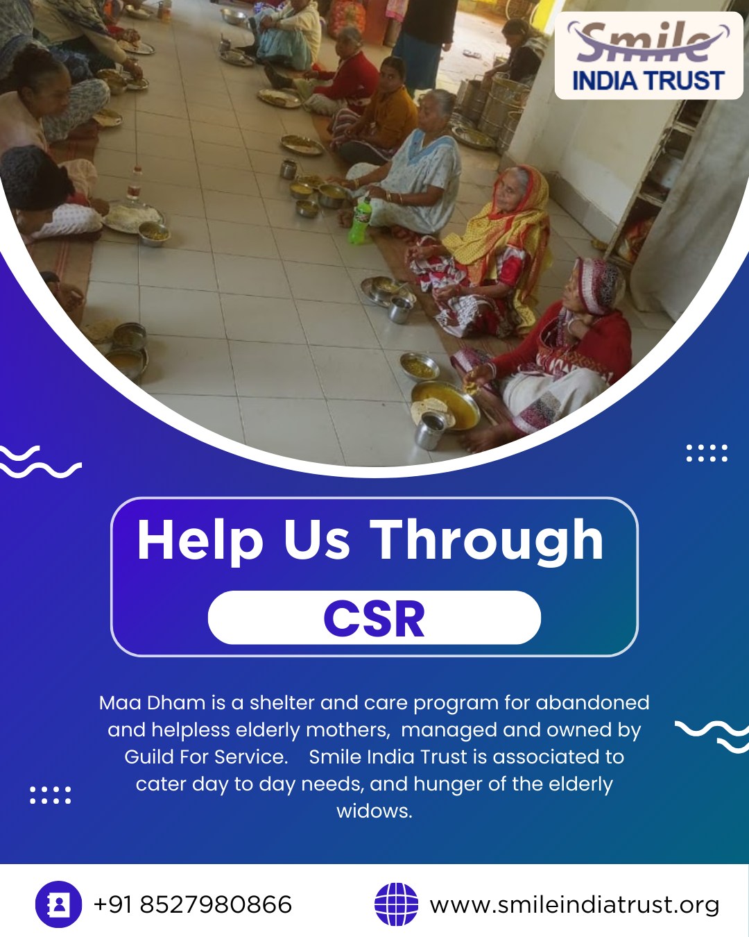 🌼 Extend a Hand of Hope Through CSR 🌼... - Smile India Trust | Facebook