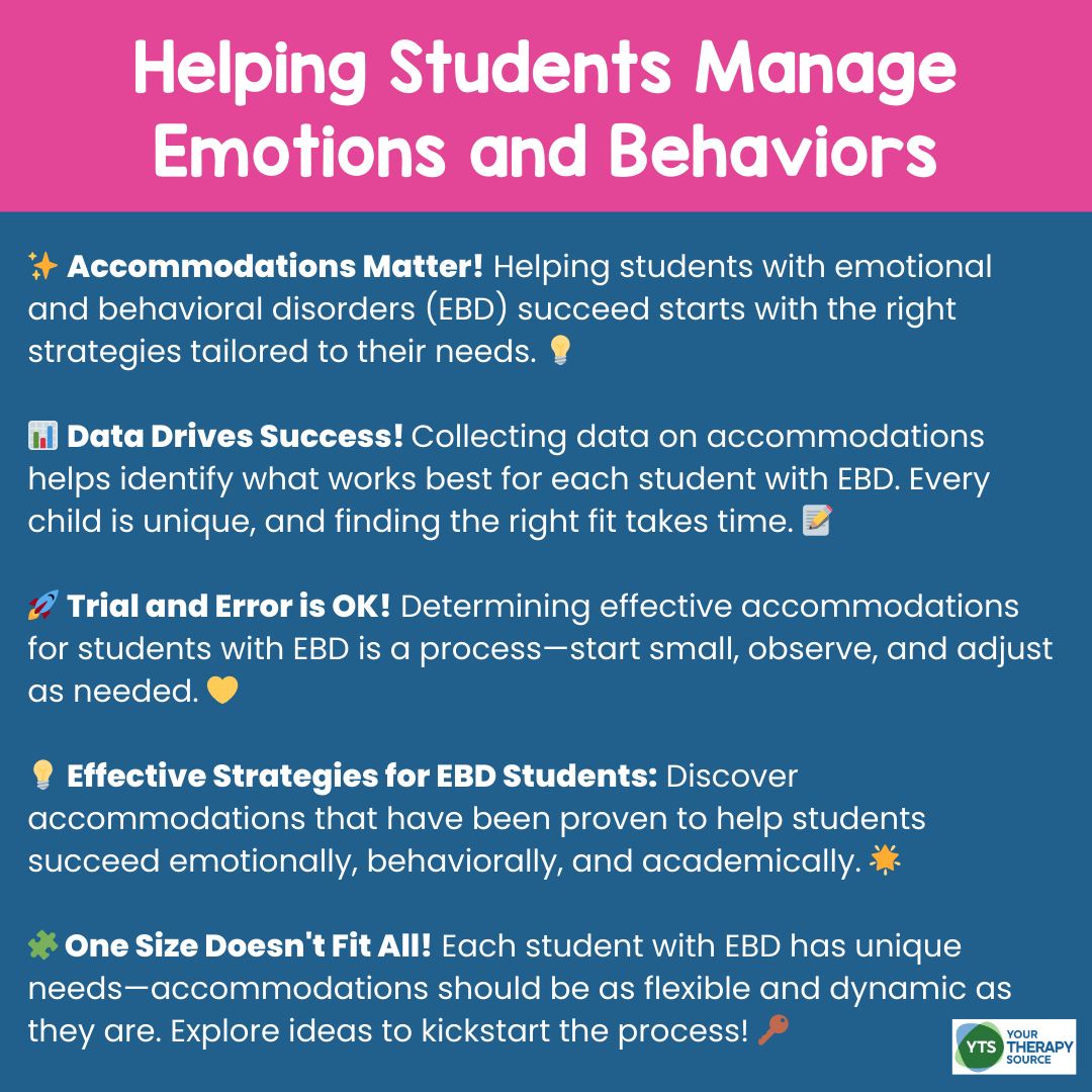🌟 Supporting Students with EBD... - Your Therapy Source | Facebook