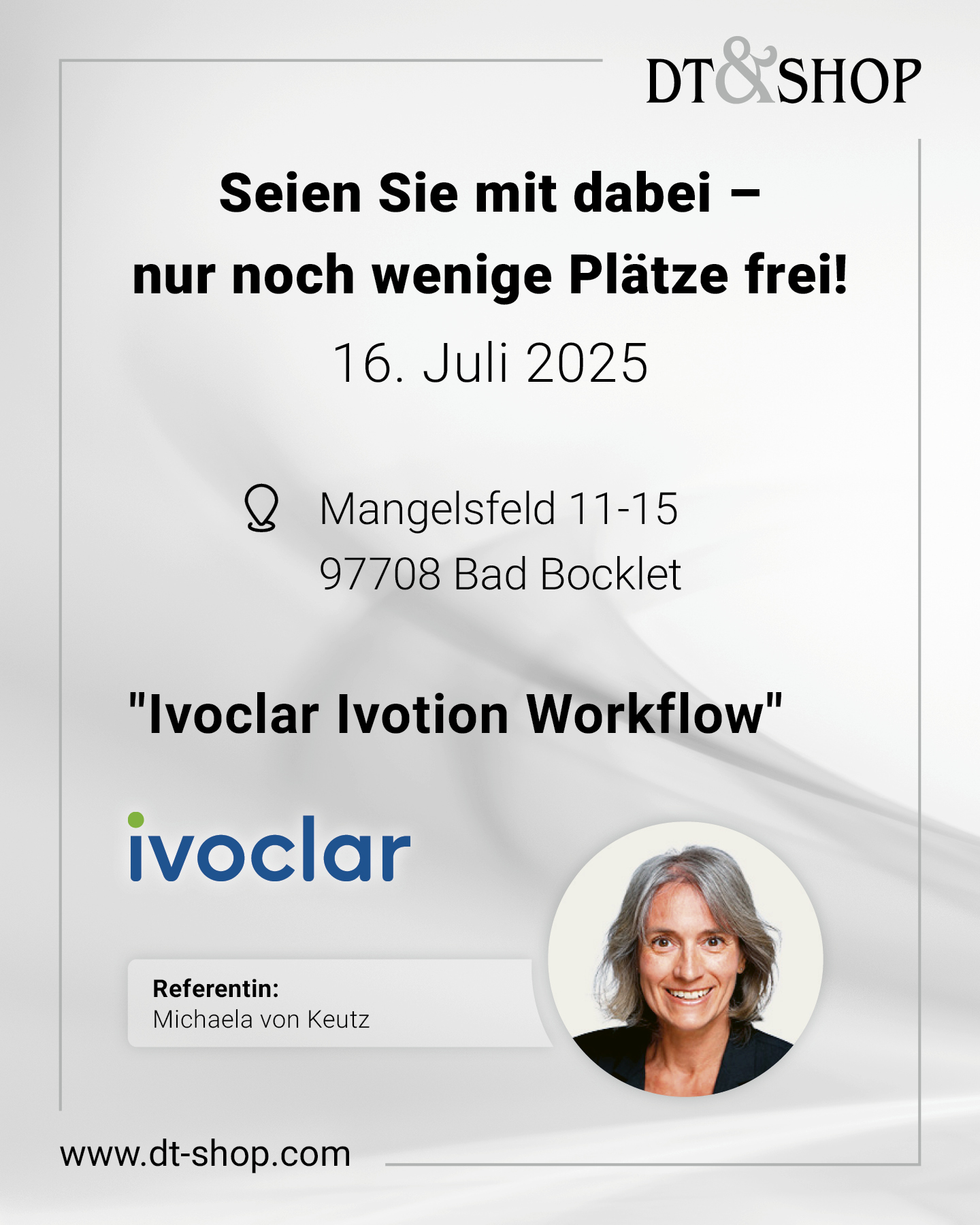 DT&SHOP - 🎉 Seien Sie mit dabei – nur noch wenige Plätze frei! 🔍 Tipps ...