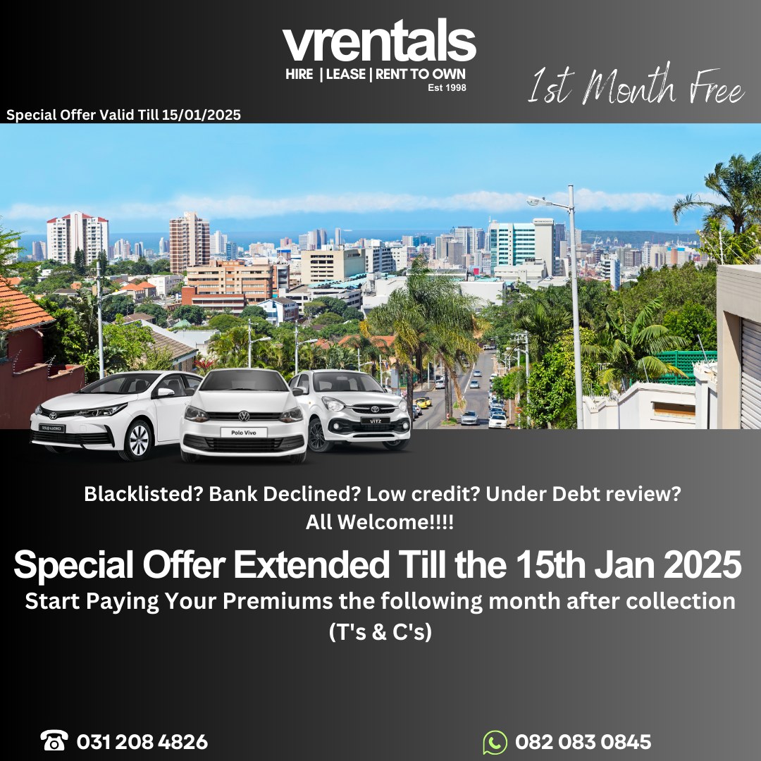 Vrentals Rent To Own Specialists | Durban