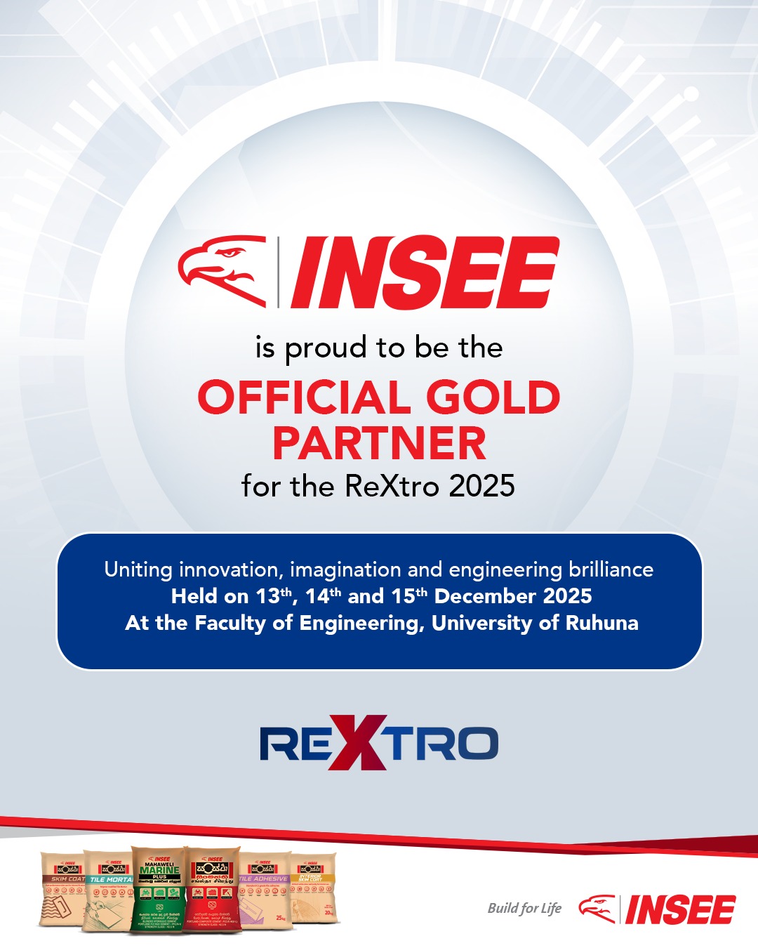 INSEE - INSEE is proud to partner as the Official Gold Partner for ...