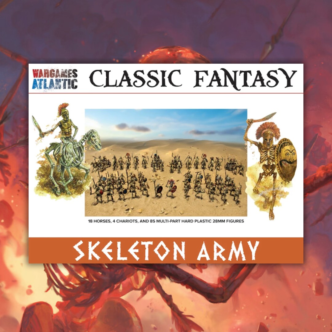 Wargames Atlantic's new skeleton army box and Les Gronards sets