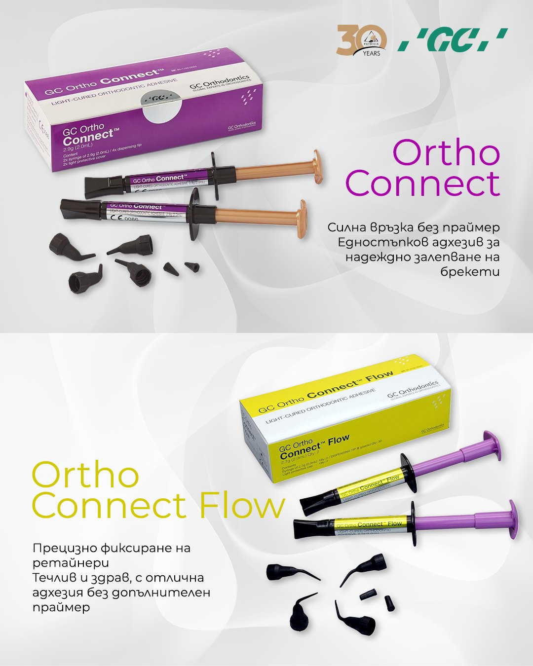 Патриция - Ortho Connect & Ortho Connect Flow от GC – интелигентни ...