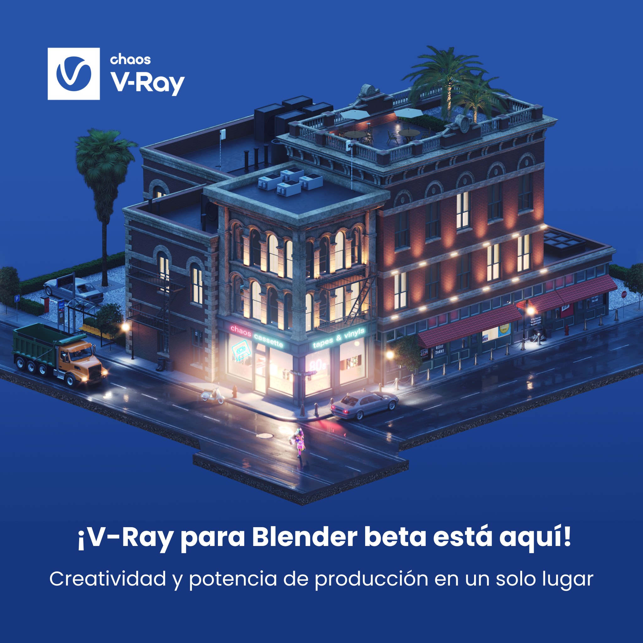 V-Ray - V-Ray for Blender ya está disponible y trae consigo la ...