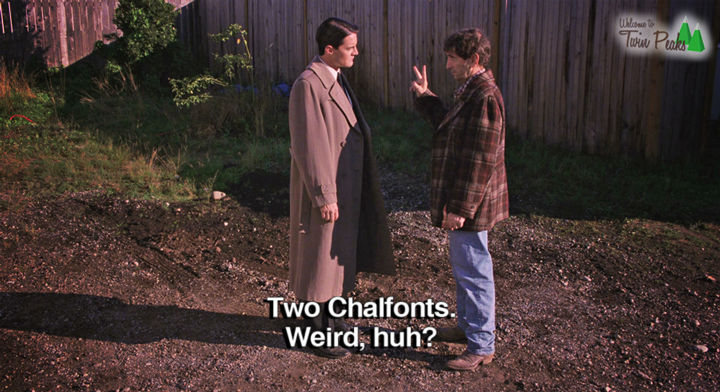 Welcome - “Two Chalfonts. Weird, huh?” —Carl Rodd in Twin Peaks: Fire ...