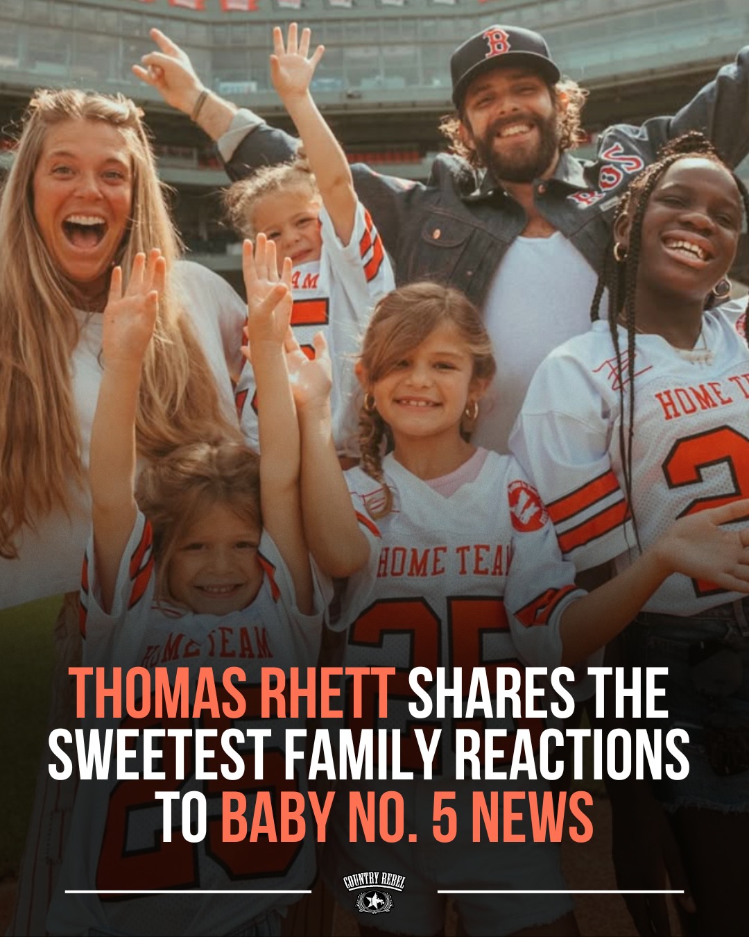 Addicted - Thomas Rhett shared the most adorable reactions from his ...