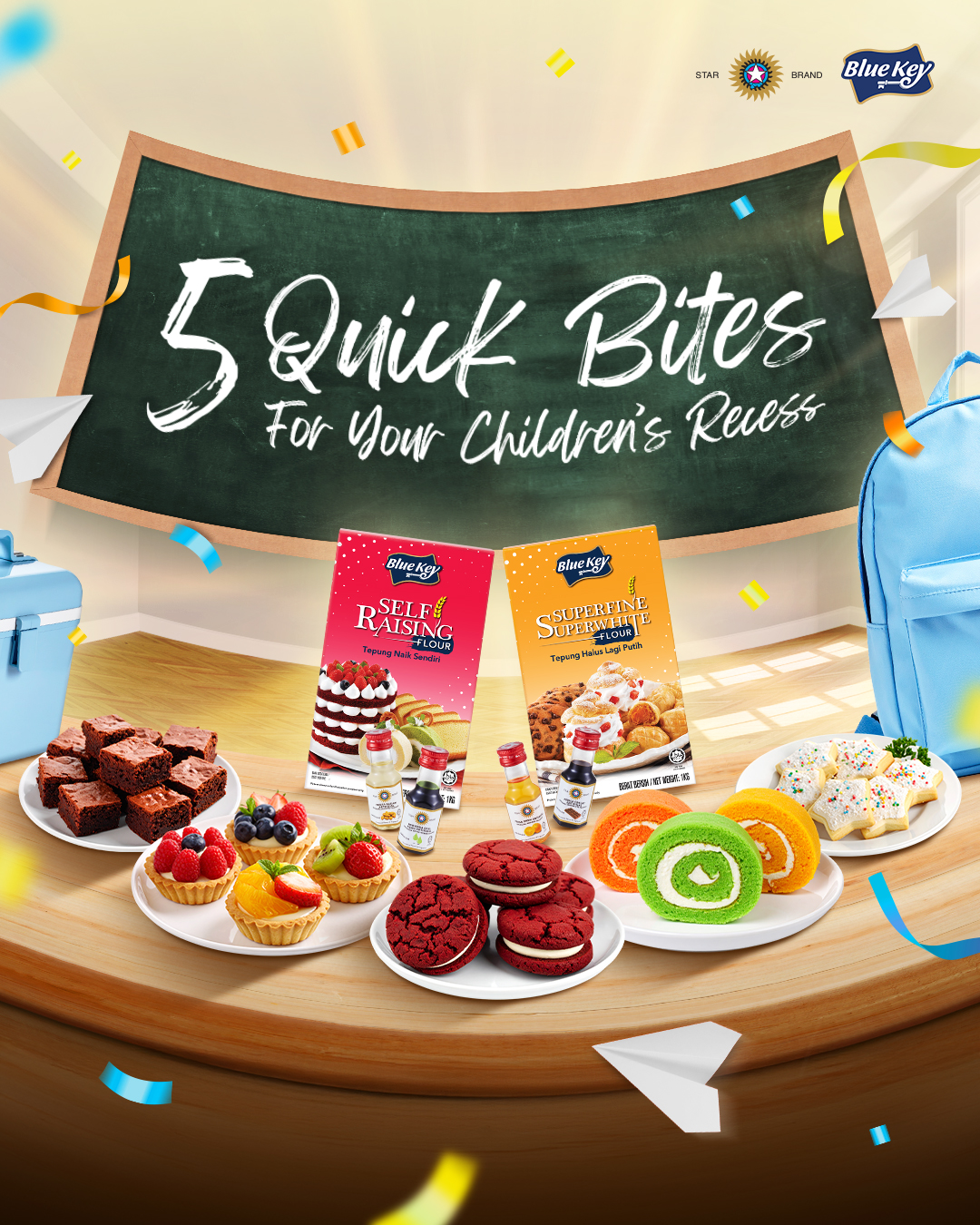 Blue Key Flour 🍰🍭 Ready to dive into Baker's Crush Mania... Facebook