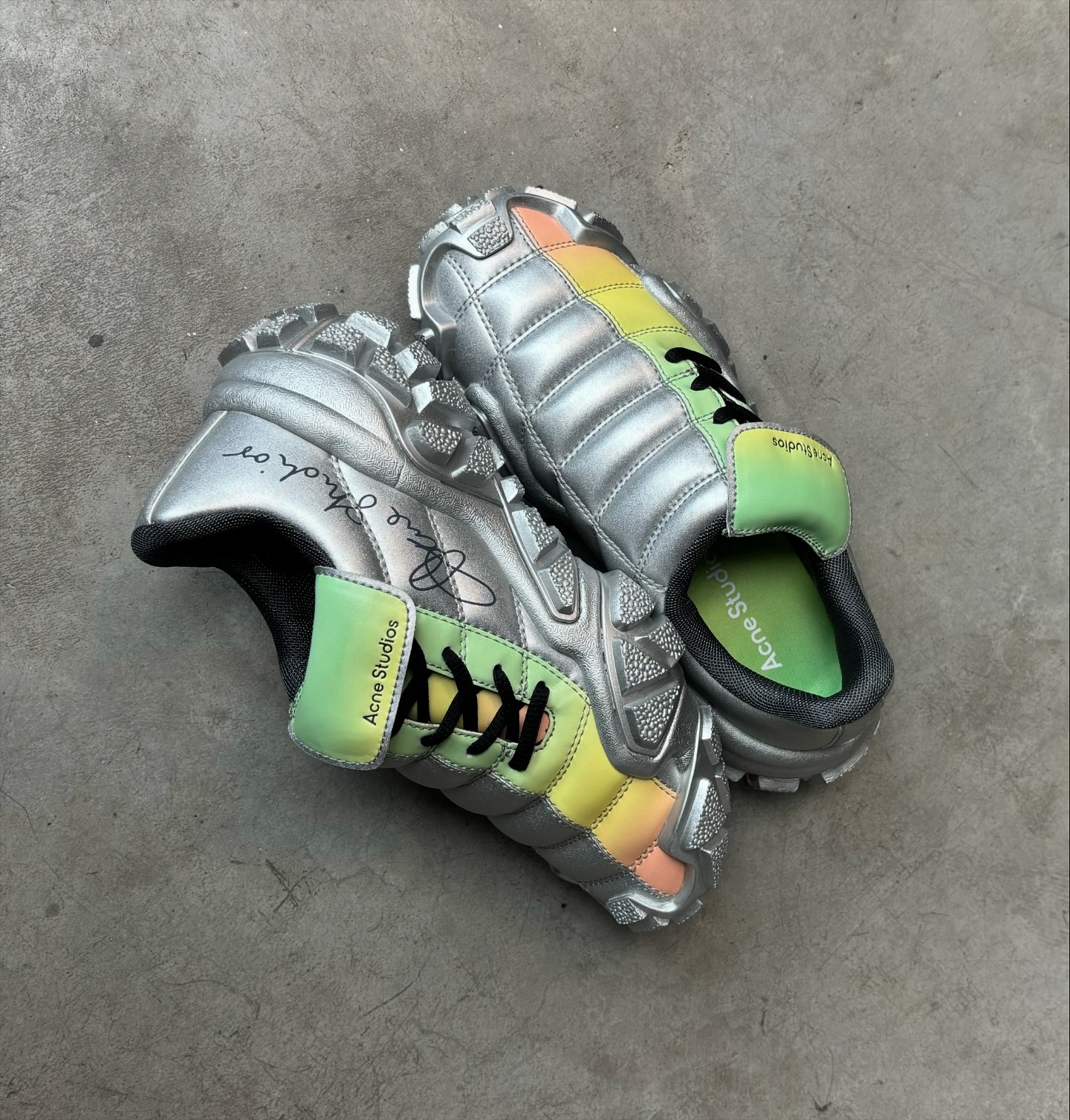 Our top pick the Acne Studios bolzter football sneaker ? (Product 