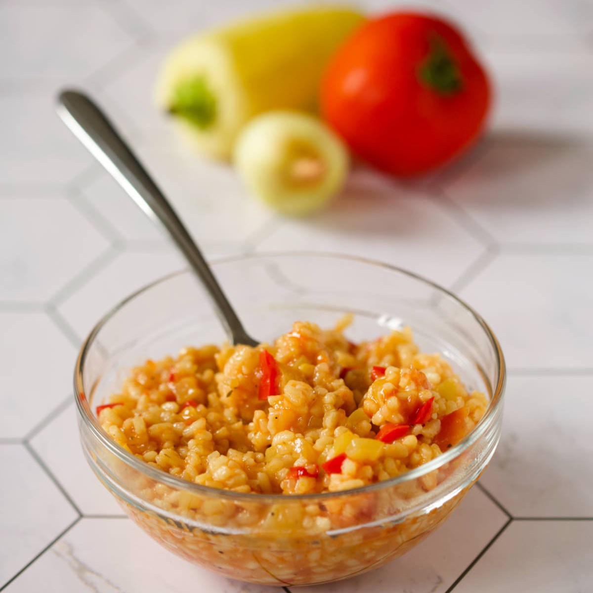 Balkan - Vegetable risotto (satataš sa rižom, rice satarash) is a ...
