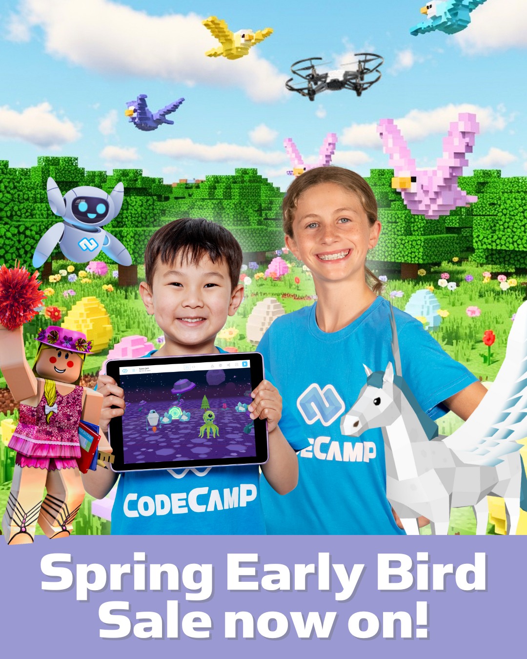 Code - 🌸 Spring Holiday Camps On Sale Now 🌸 The days are getting longer ...