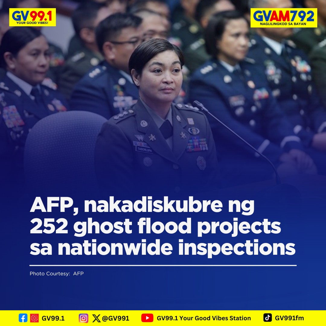 GVAM - #TMRU | AFP NAKADISKUBRE NG 252 GHOST FLOOD PROJECTS Nadiskubre ...