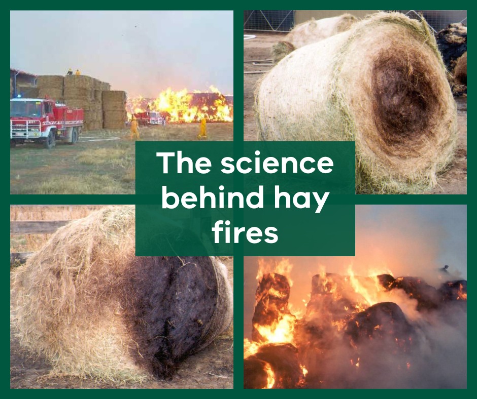 🚒Spontaneous combustion in hay🌾–... - Agriculture Victoria | Facebook