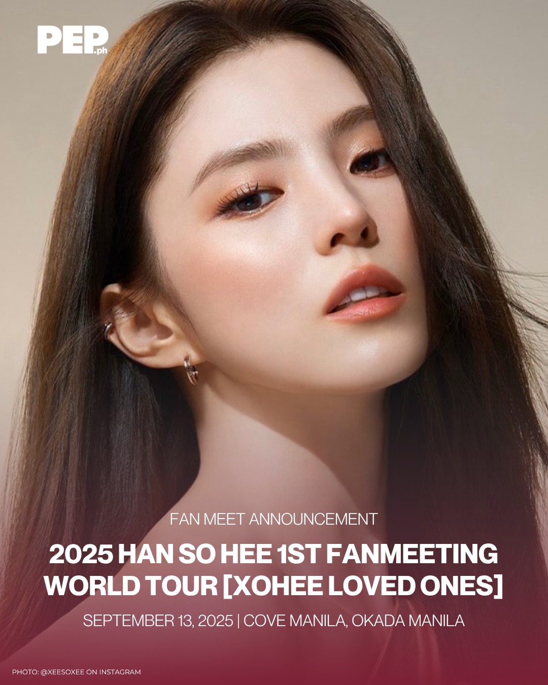 pep.ph - ICYDK, Han So Hee is finally meeting her fans in Manila! 💖 The ...