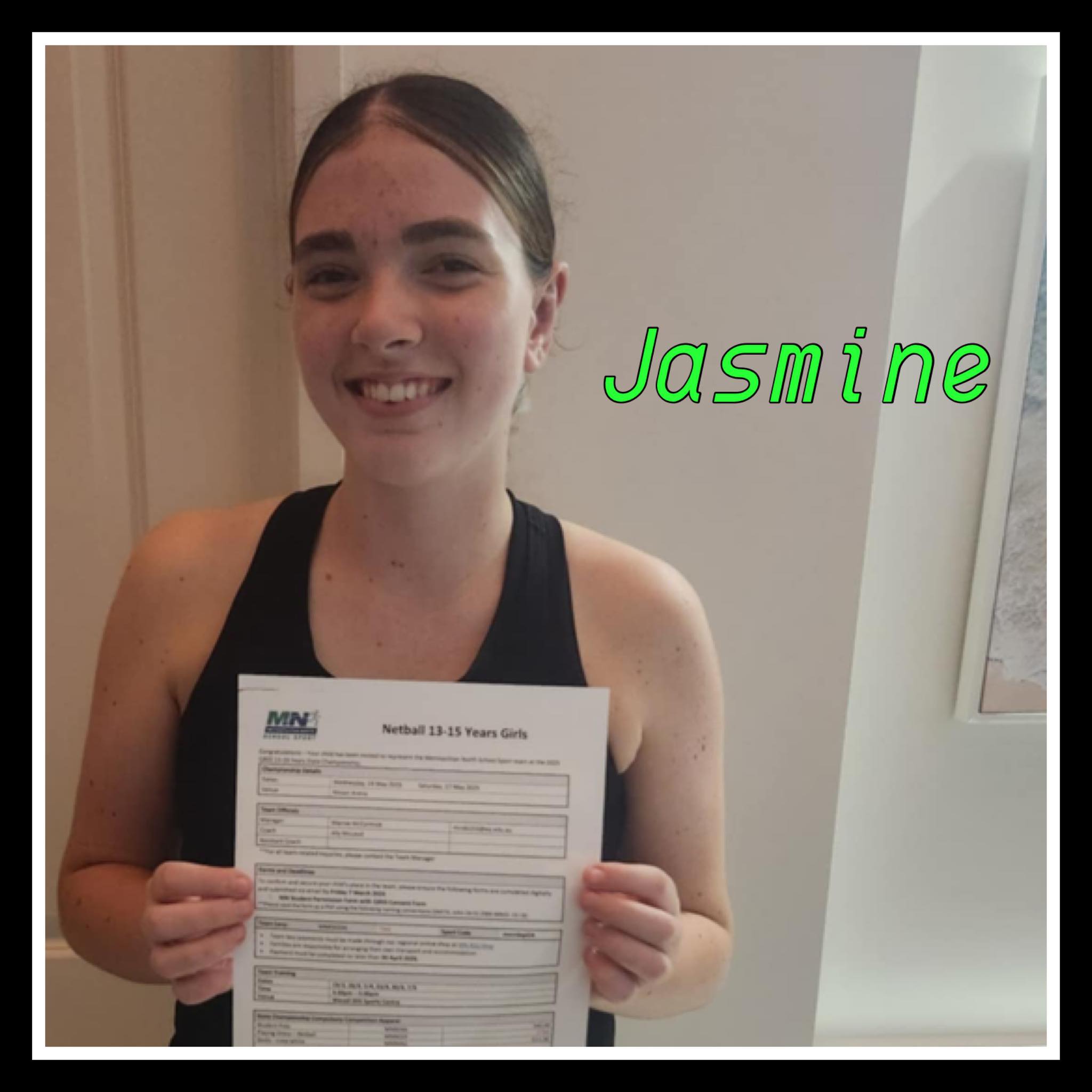 Redbacks - Jasmine in Redbacks Cadets has made Metropolitan North ...