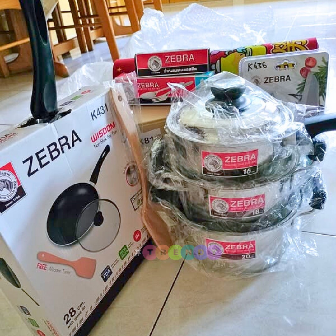 Trendy - Zebra 双耳不粘锅大减价： 💜 Lazada：https://s.lazada.com.my/s.Jat9o?cc ...