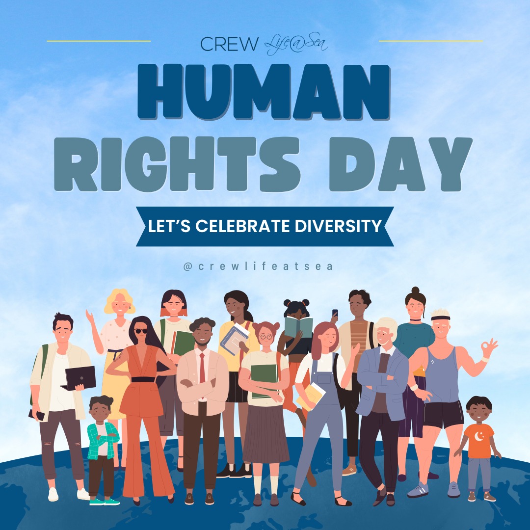 Crew - 📢 Today is Human Rights Day! 🌍 No matter where you come from or ...