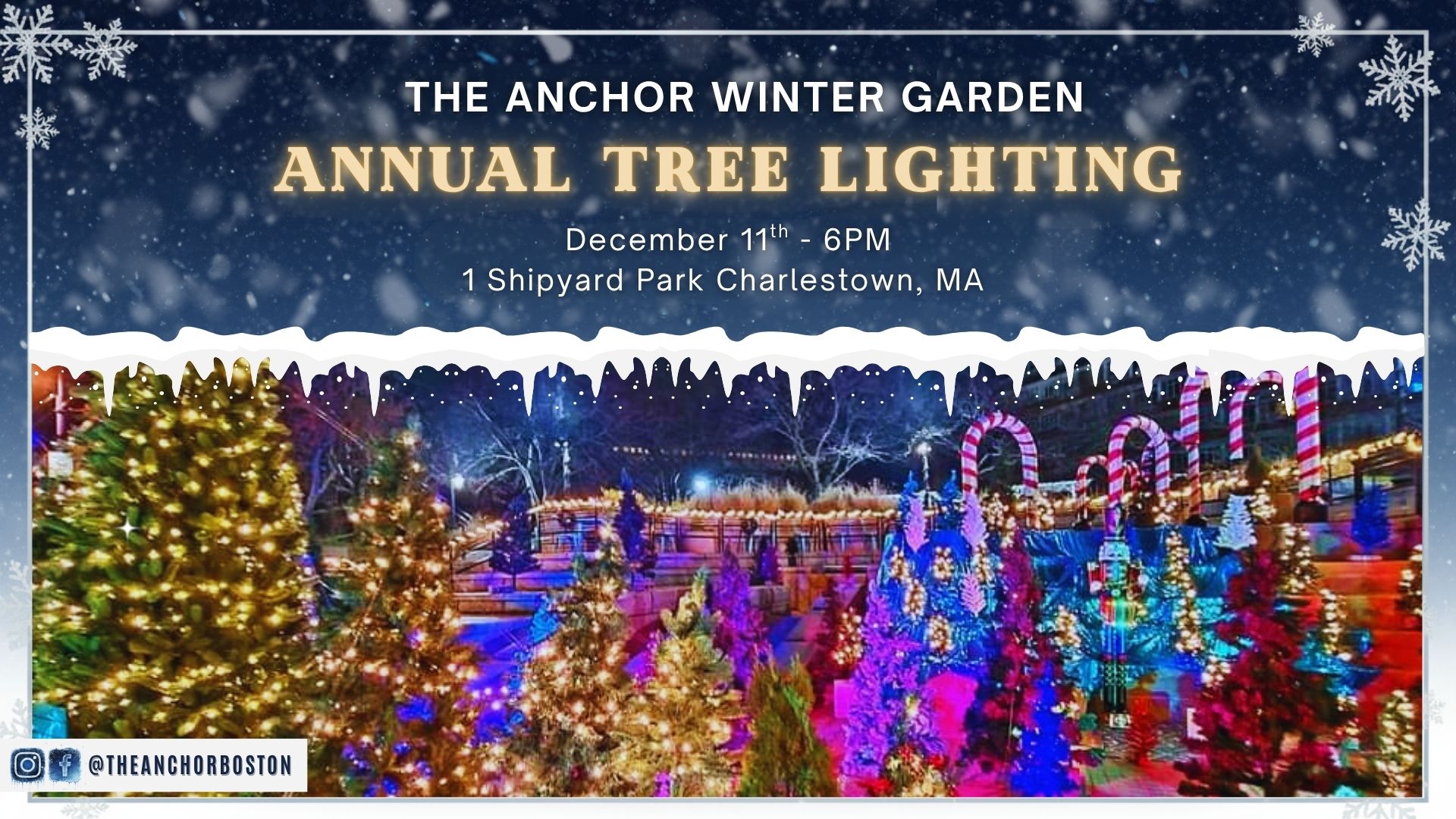 The Anchor Winter Garden Annual Tree Lighting