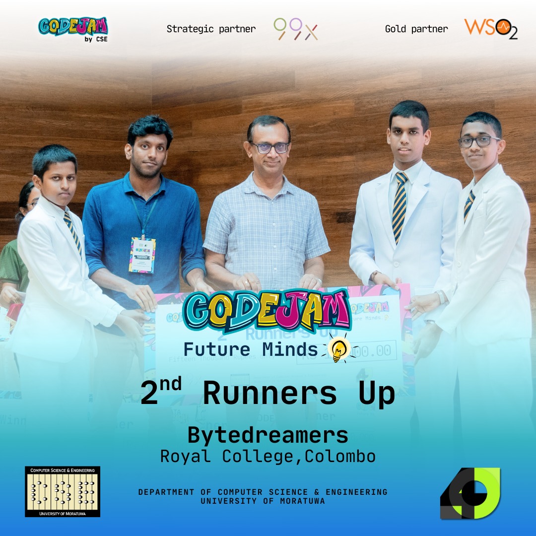 Second Runners-Up of Future Minds! 🥉 A heartfelt congratulations to ...