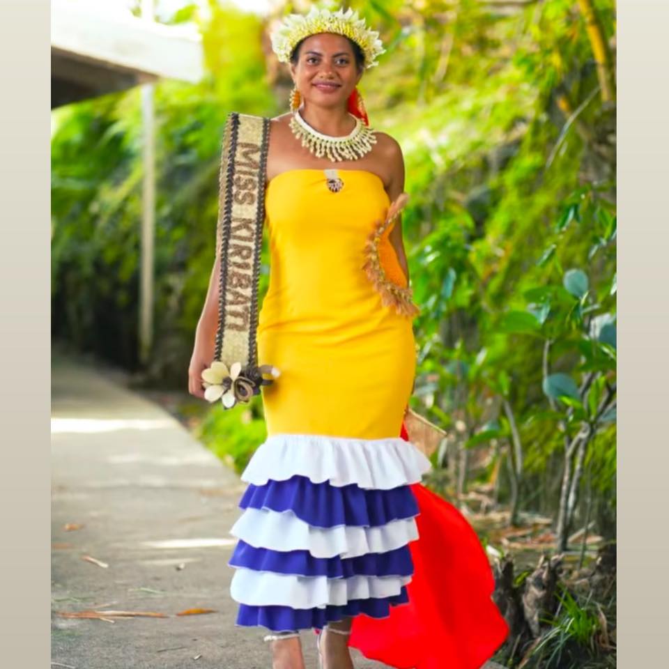 Kiribati - Our very own moan botonaine ao ara karianako Miss Kiribati ...