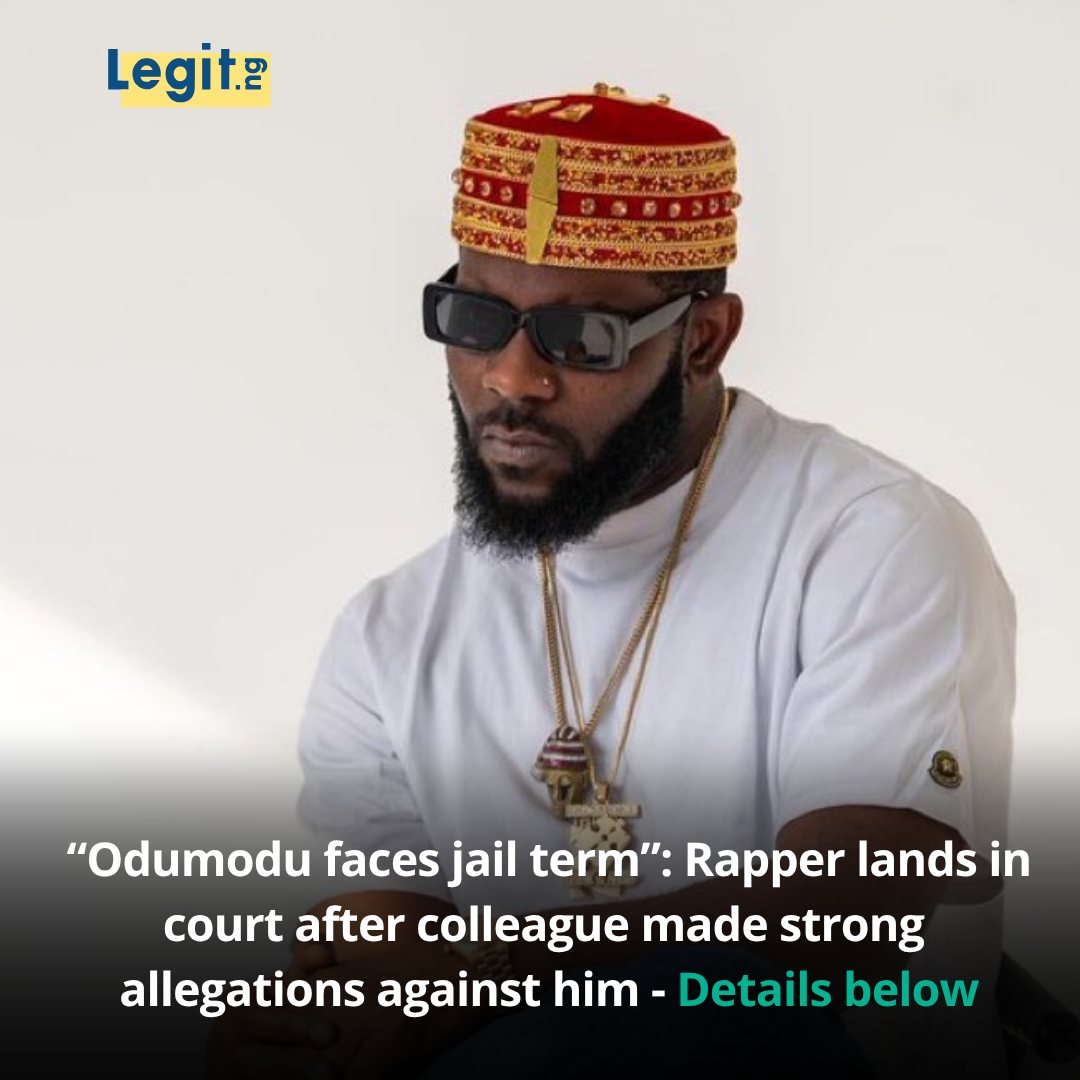 Legit.ng - Rapper Odumodu is in a legal battle over an incident that ...