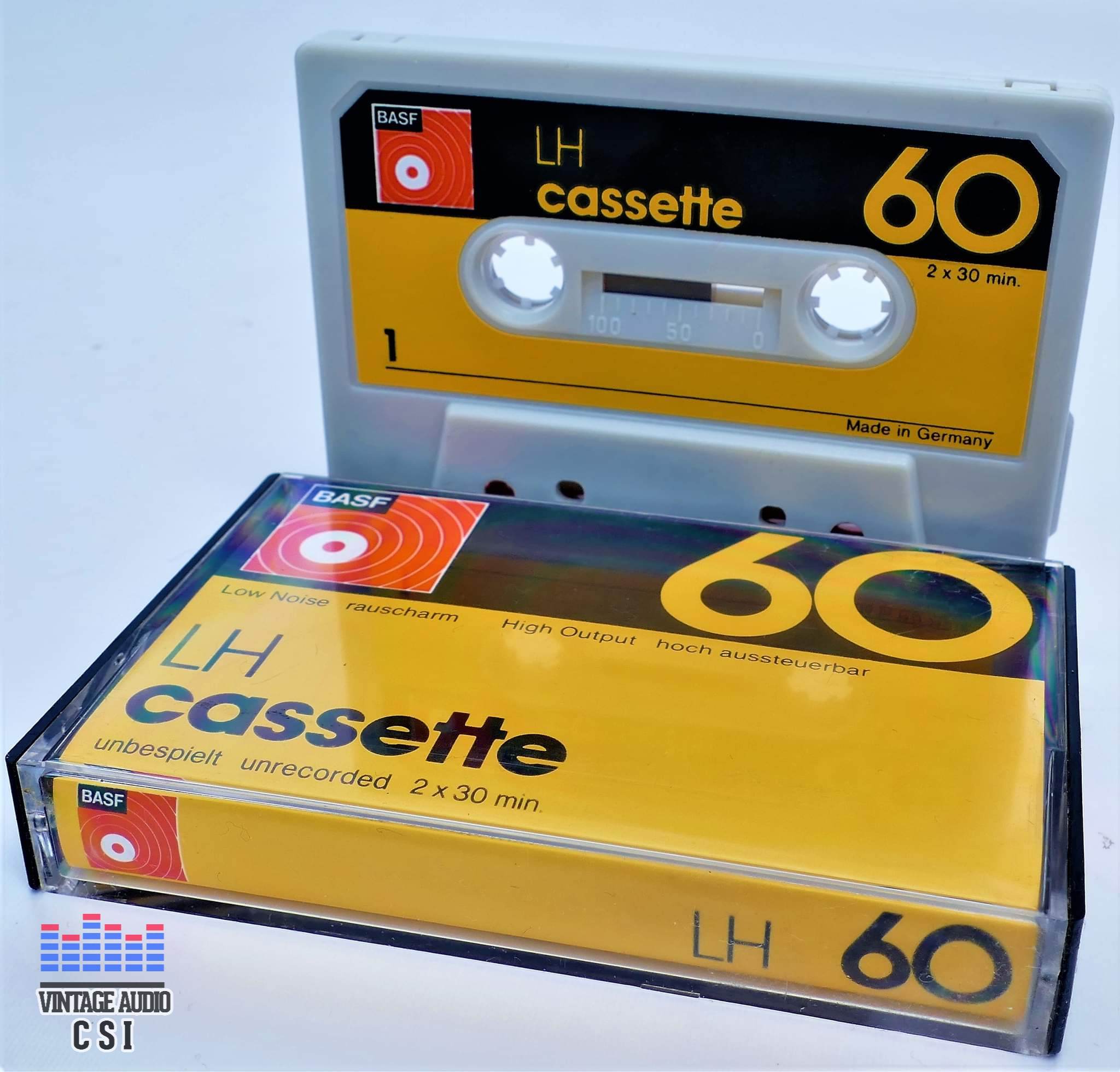 BASF LH 60, Type I, 1974-75, (US market SK, Japan market LN)