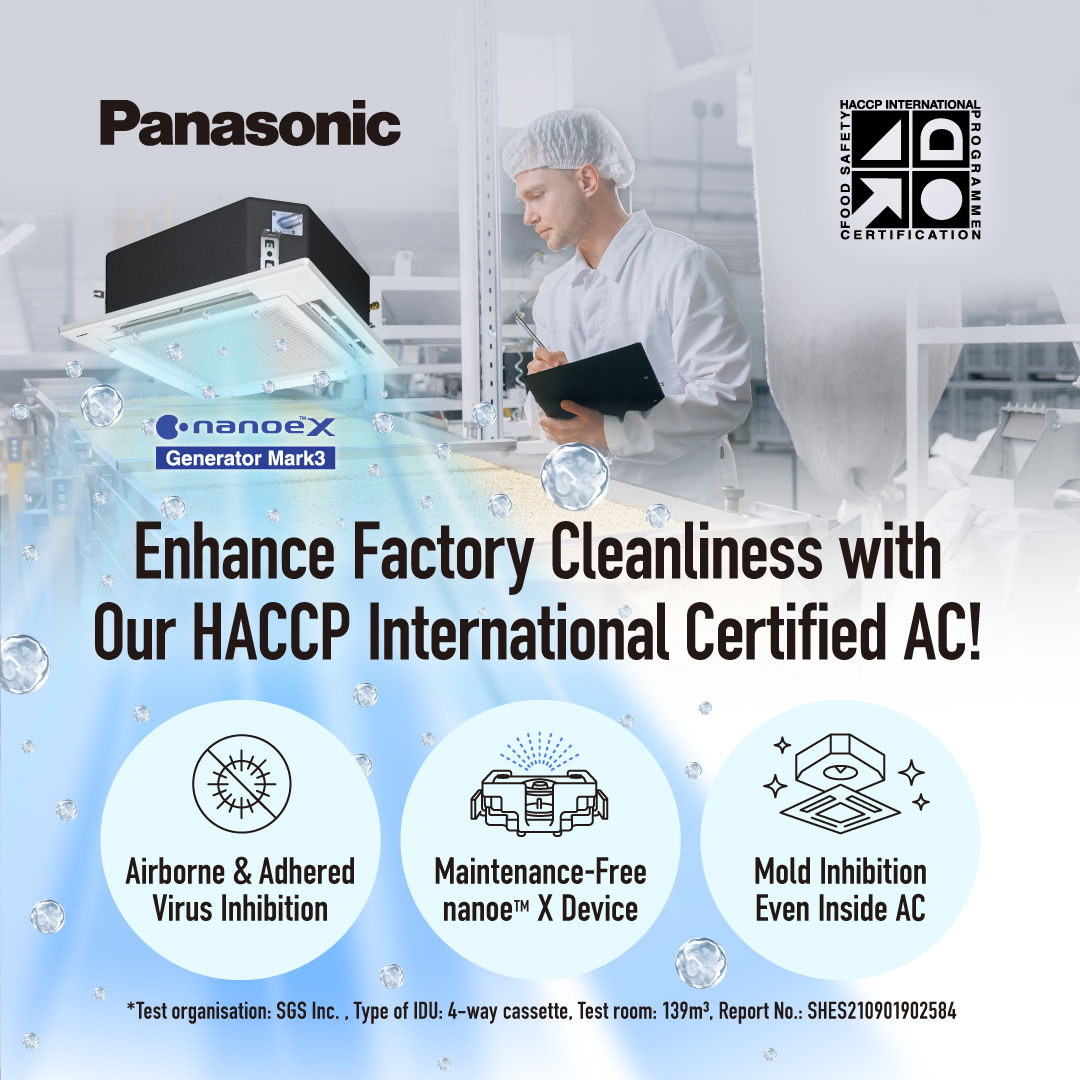 RGCA - Panasonic's nanoe™ X air conditioning systems are certified by ...