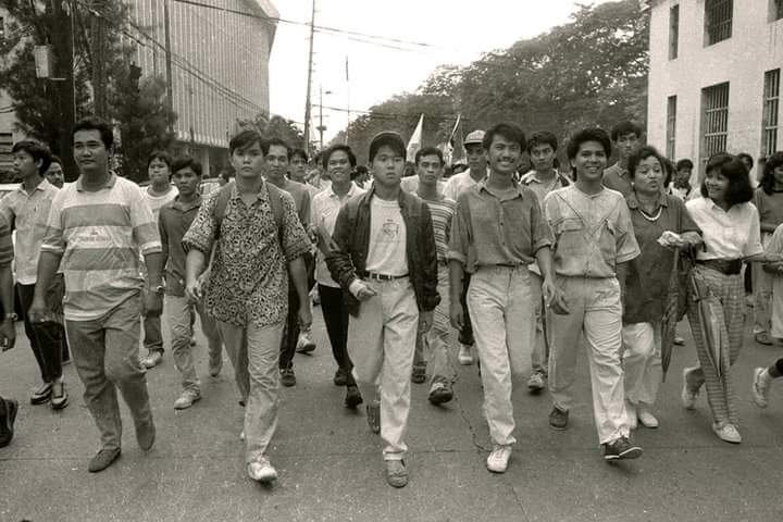 #ThrowbackThursday LFS rally... - League of Filipino Students