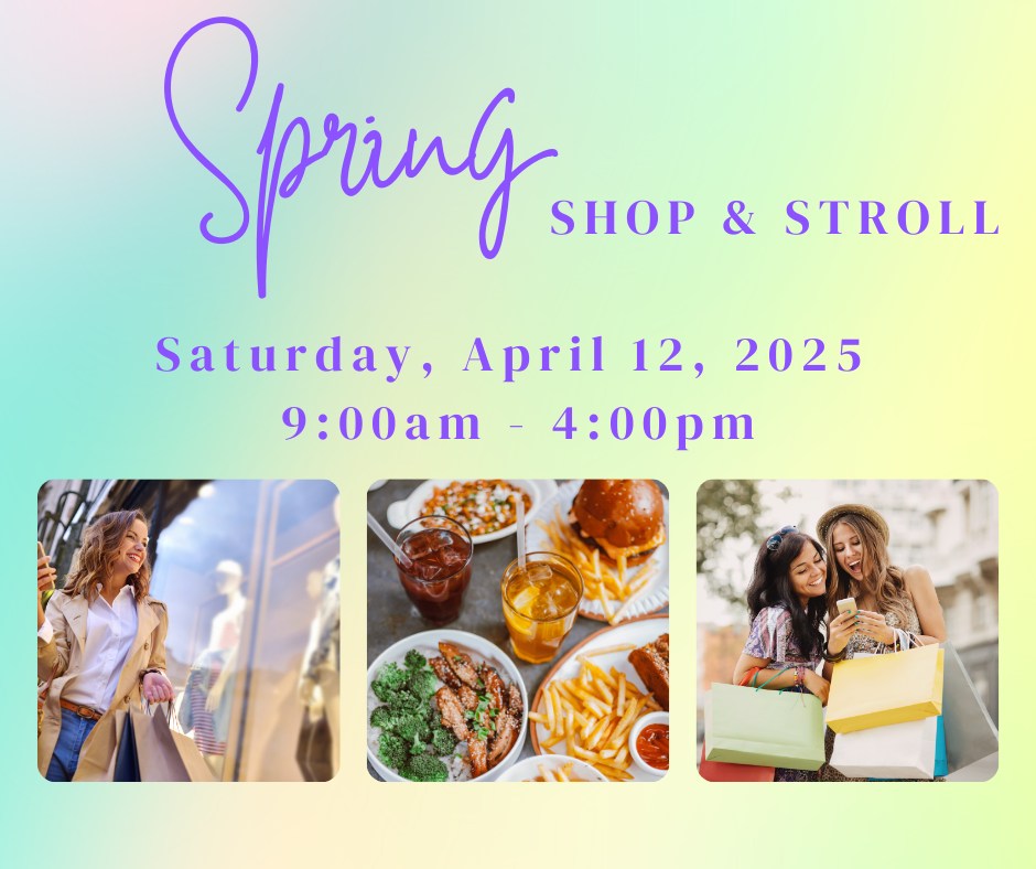Spring Shop & Stroll