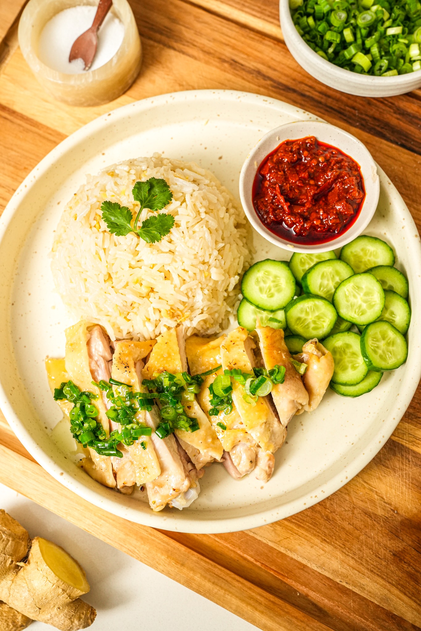 onehappybite - ONE POT HAINANESE CHICKEN RICE All recipes at ...