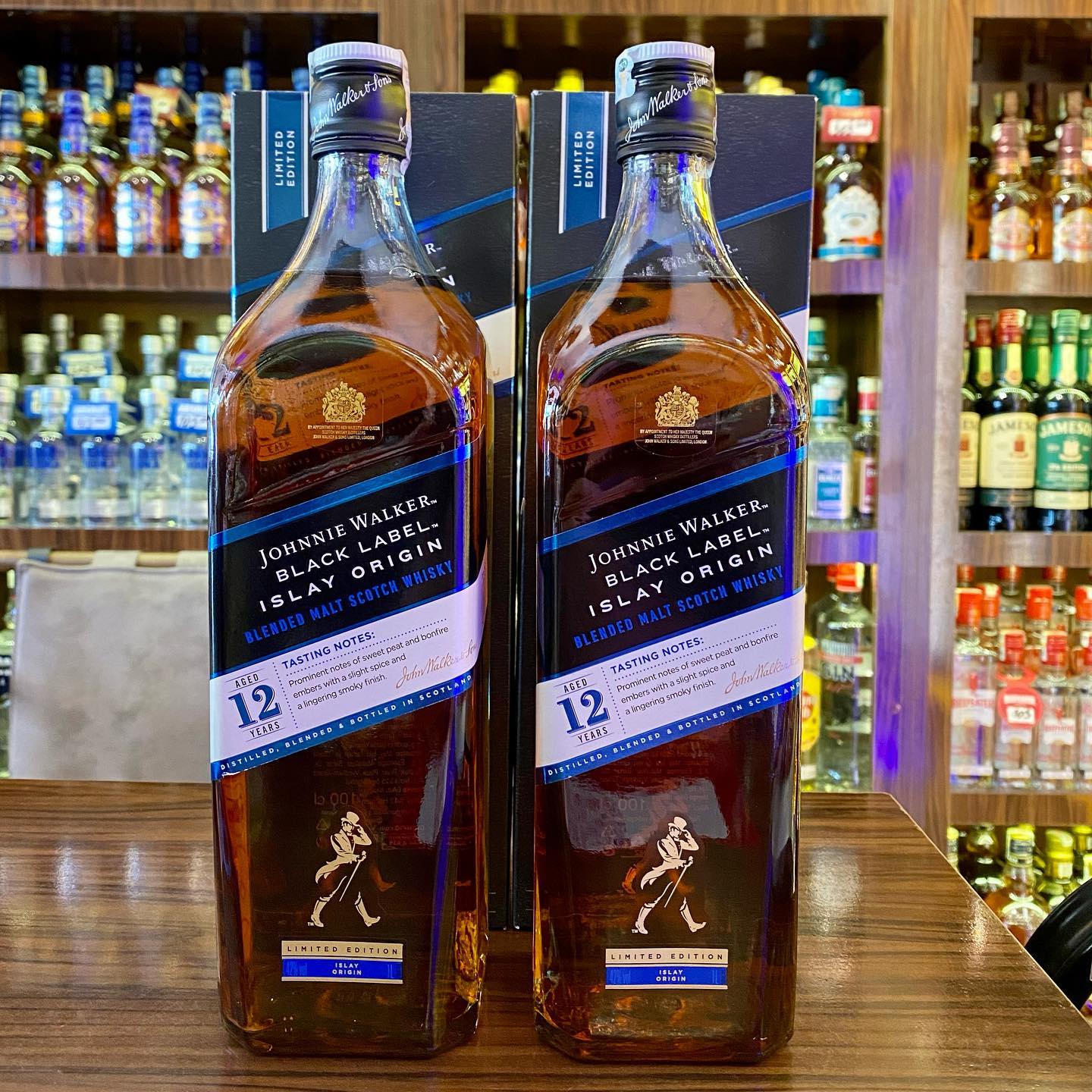 Johnnie Walker Black Label Islay Origin, markanın 2019'da Duty