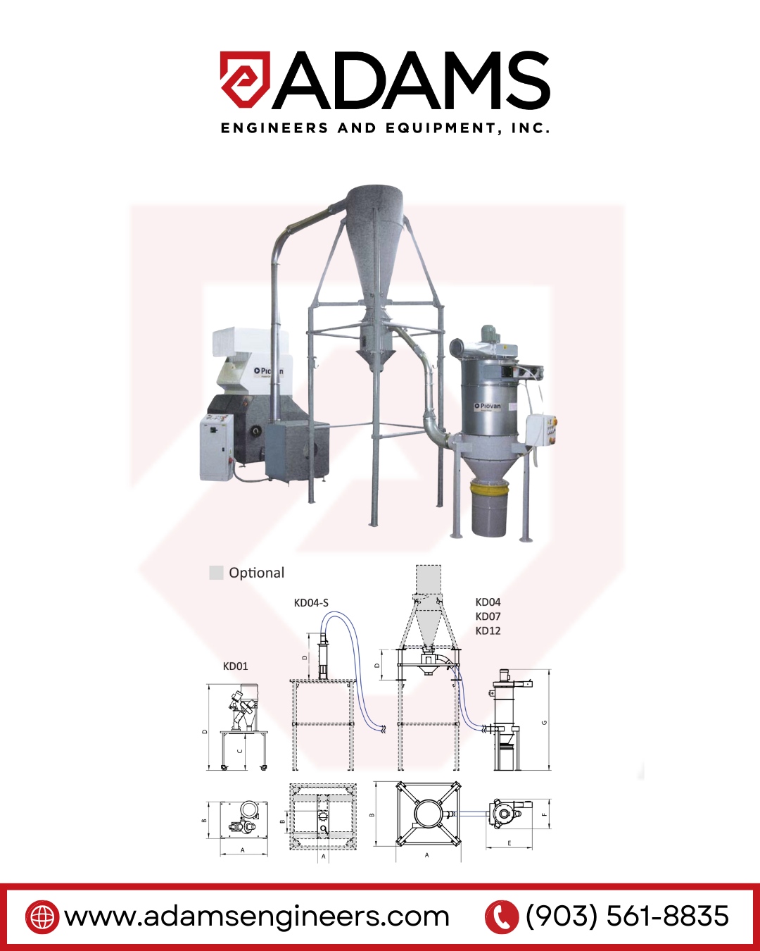 Adams Engineers & Equipment, Inc. | Jacksonville TX