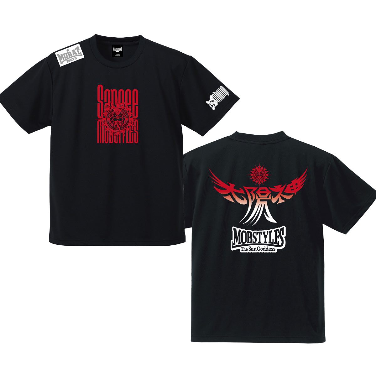 女子プロ Sareee モブスタイルスコラボTシャツ XL サリー おまけ付き WORKS!!】 Sareee コラボ Tee完成！ 世界中で活躍し、国内外で注目を