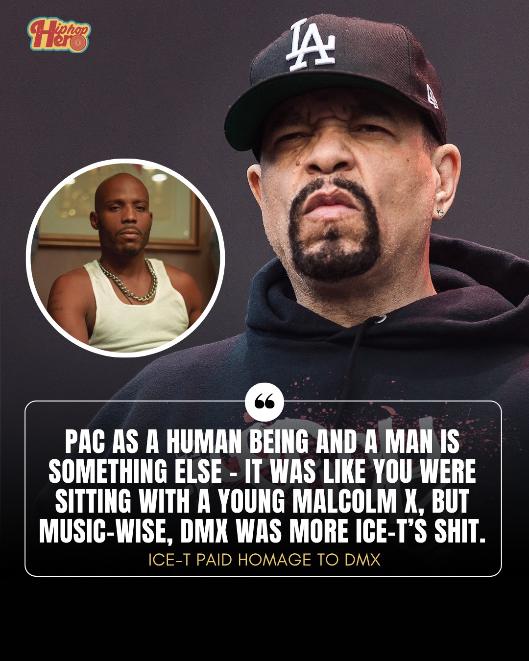 When Ice-T was asked to pick who was better between Tupac and DMX