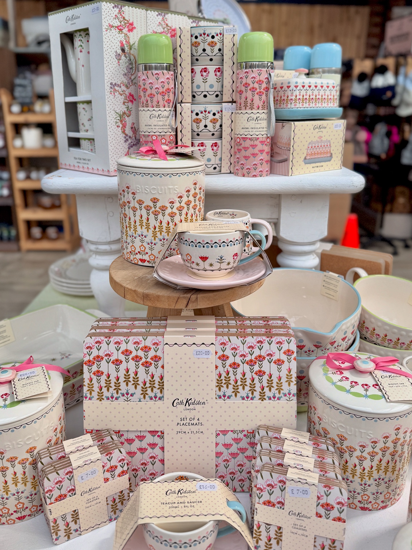New @cathkidston kitchenware has arrived and it's beautiful. Fresh