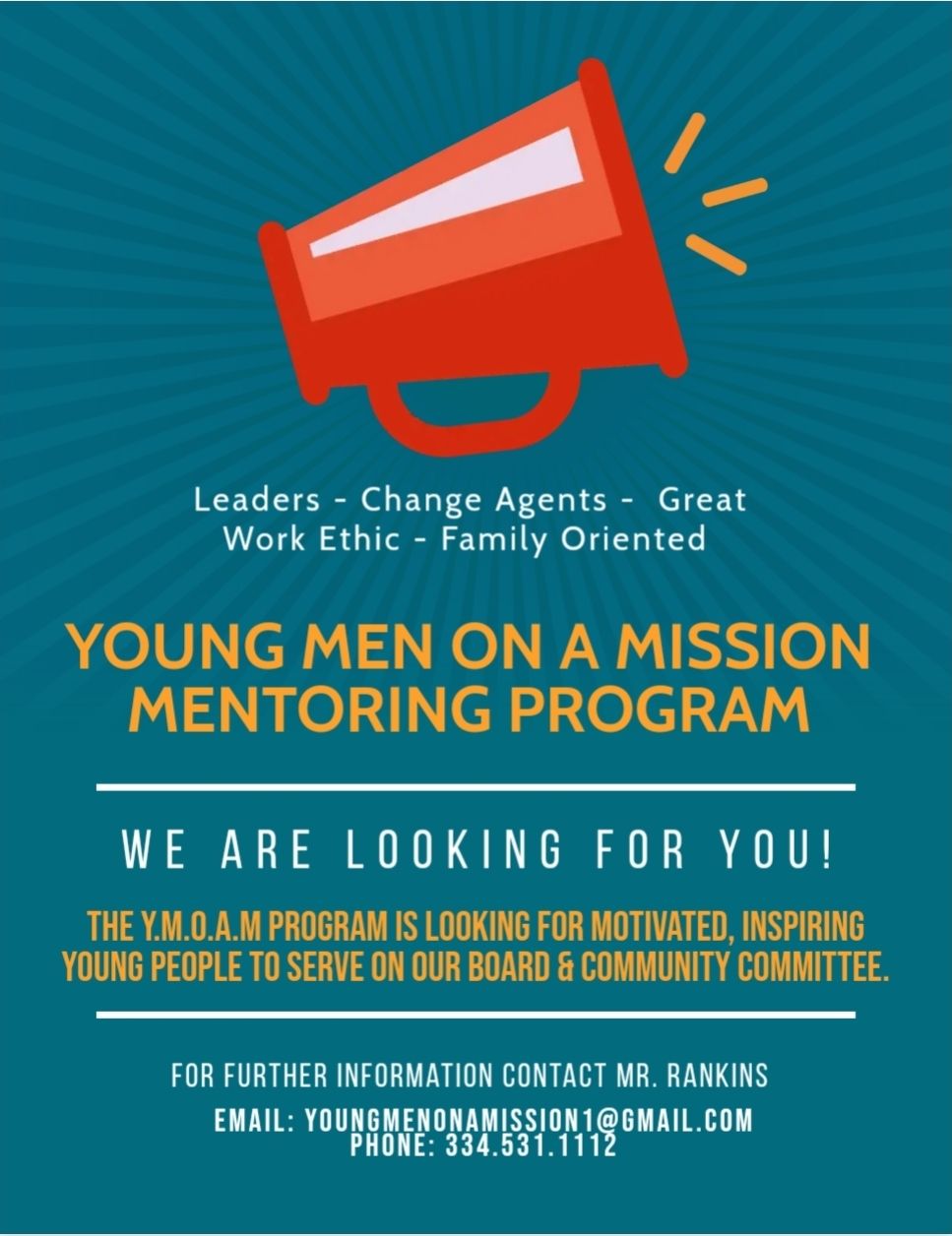 Young Men on a Mission... - Young Men on a Mission Program