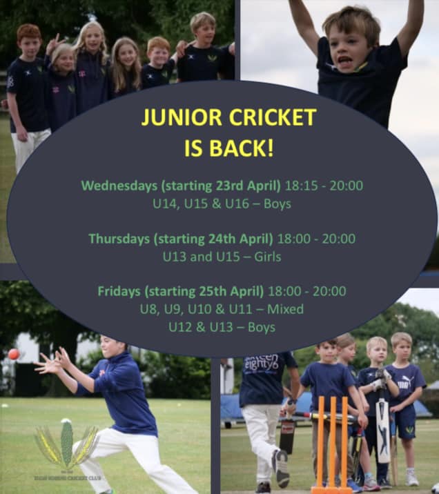 📣 We are pleased to announce... - High Roding Cricket Club | Facebook