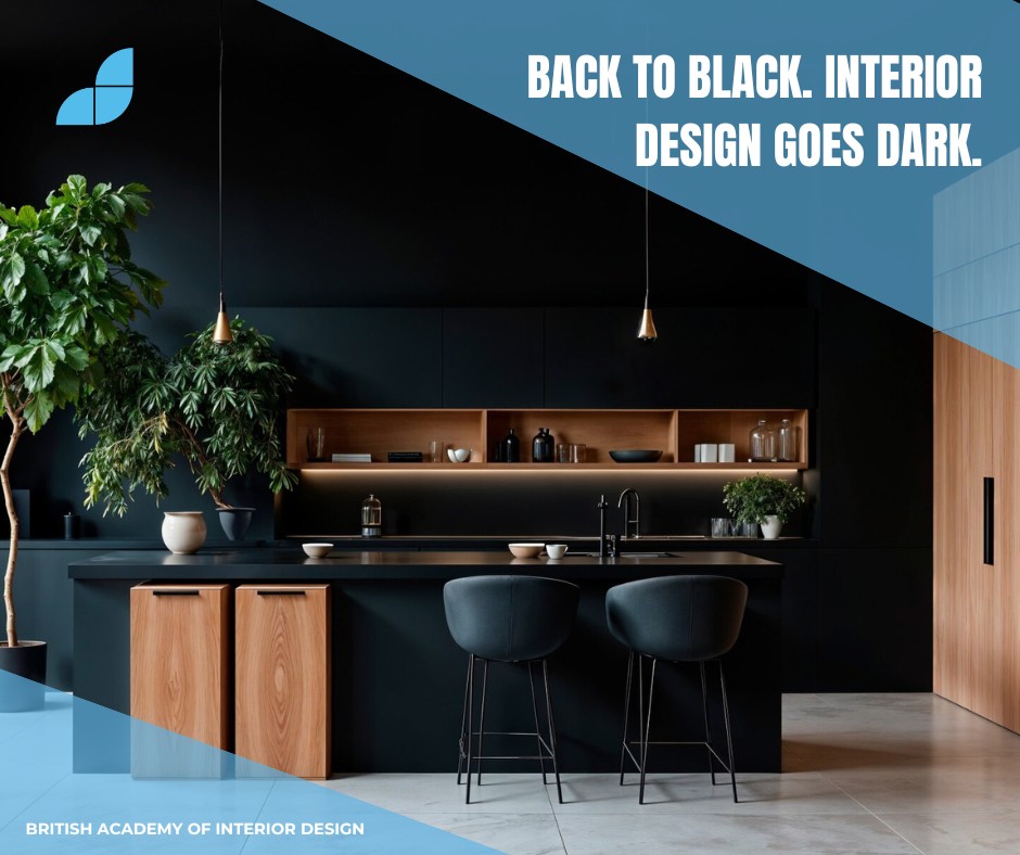 British Academy of Interior Design - The Timeless Elegance of Black ️ ...
